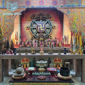 神明也需要保鑣？ 谷賓隱形鐵窗防止神像被偷