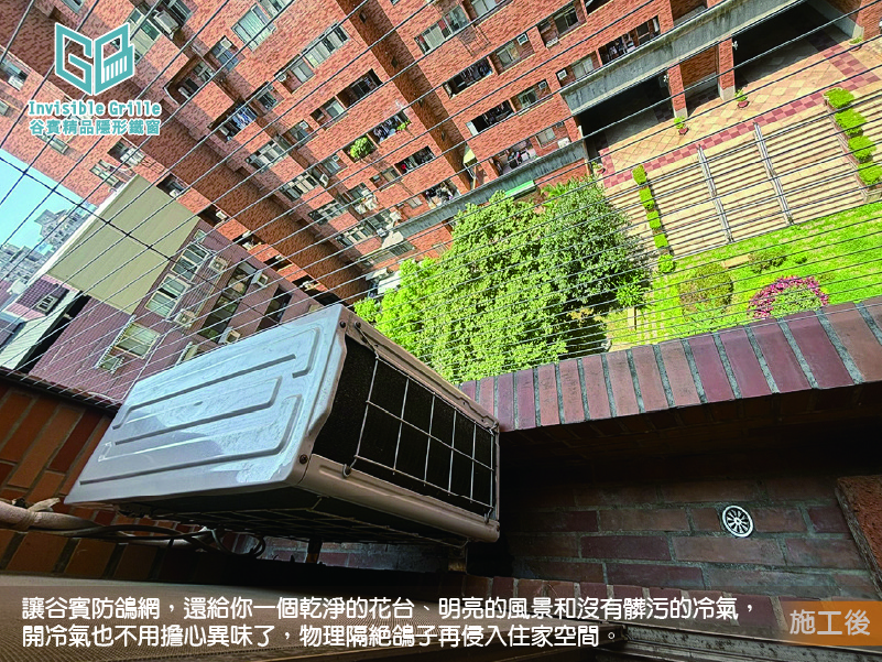 防颱措施做好了嗎? 谷賓防鴿網幫您阻絕鴿子